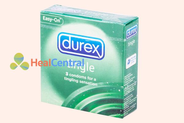 Bao cao su Durex Tingle hương bạc hà