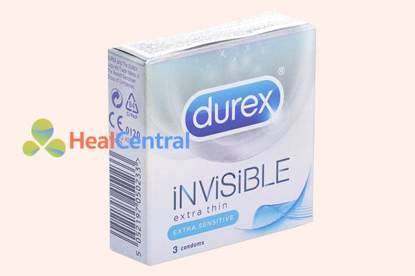 Bao cao su Durex Invisible Extra Sensitive