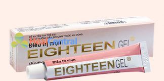 Thuốc Eighteen gel điều trị mụn