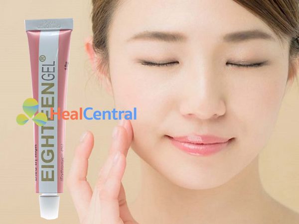 Kem trị mụn Eighteen gel chính hãng