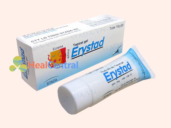 Hình ảnh kem trị mụn Erystad