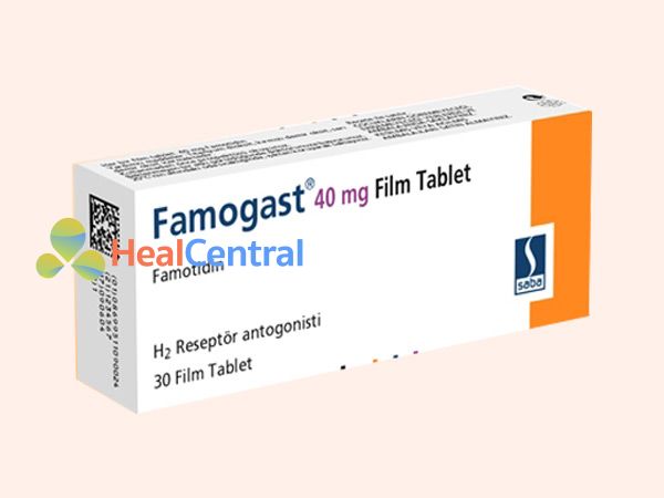 Thuốc Famogast 40mg được bào chế dưới dạng viên nén