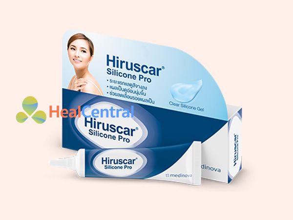 Hình ảnh kem trị sẹo Hiruscar Sillicon Pro