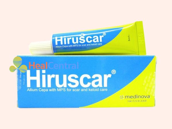 Hình ảnh kem trị sẹo Hiruscar