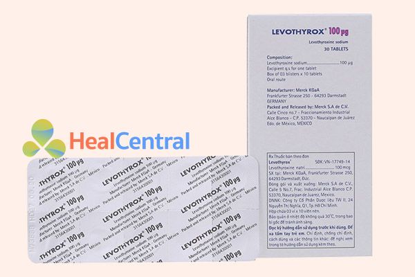 Thành phần thuốc Levothyrox 100μg