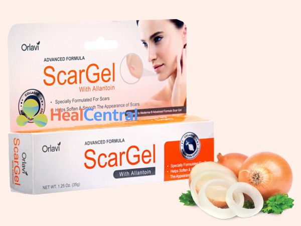 Thuốc Orlavi Scargel 35g có chứa chiết xuất từ củ hành tây