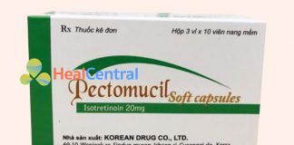 Thuốc trị mụn Pectomucil Soft Capsule