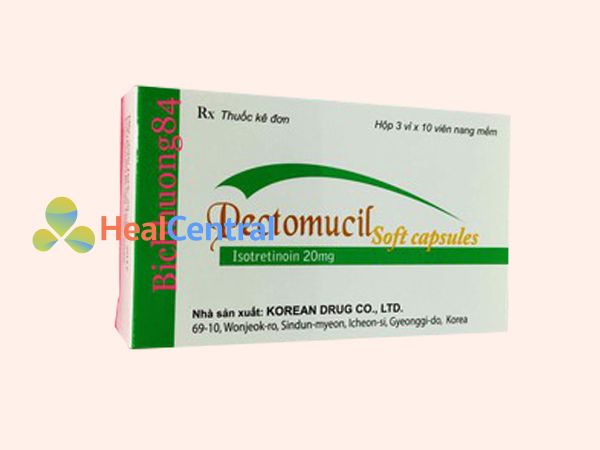 Thuốc Pectomucil Soft Capsule được bào chế dưới dạng viên nang