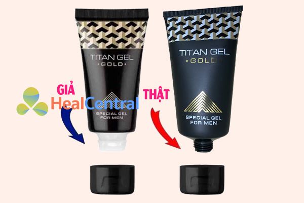 Phân biệt Titan gel Gold thật giả