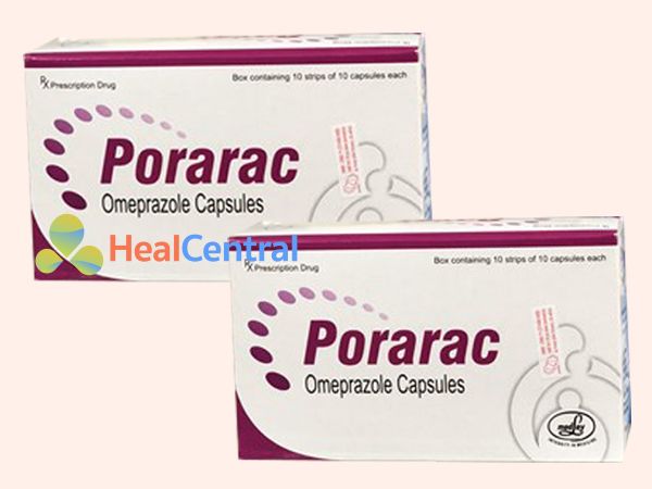 Thuốc Porarac có chứa hoạt chất Omeprazole