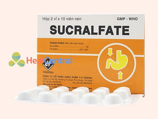 Thuốc Sucralfat được bào chế dưới dạng viên nén