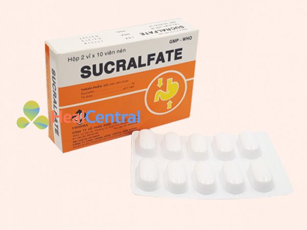 Thuốc Sucralfat giảm các triệu chứng của loét dạ dày - tá tràng