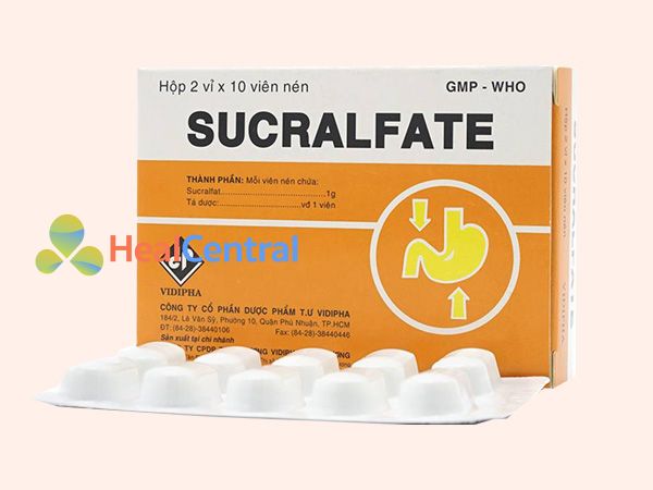 Hình ảnh hộp thuốc Sucralfat