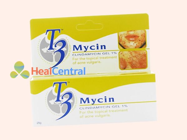 Hình ảnh thuốc trị mụn T3 Mycin