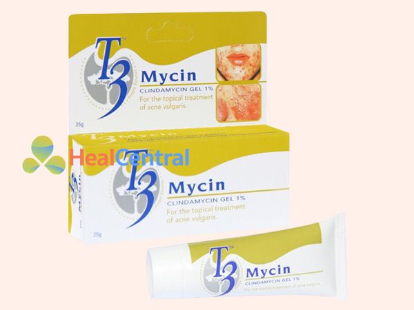 Thuốc trị mụn T3 Mycin chính hãng