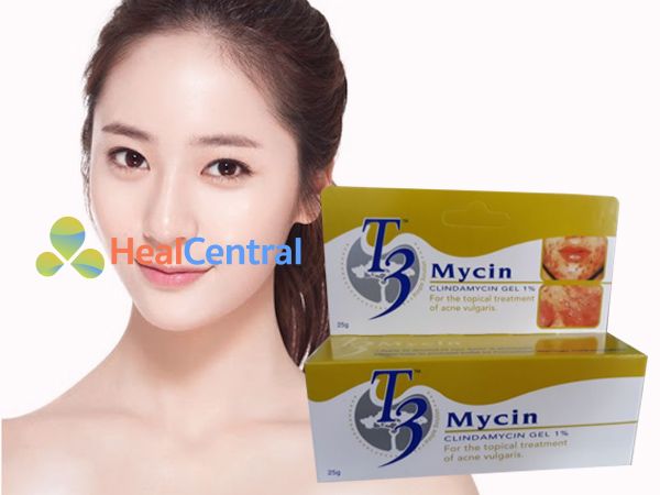 Thuốc trị mụn T3 Mycin điều trị sạch mụn