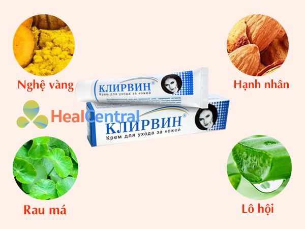 Các thành phần thảo dược có trong kem trị sẹo Kjinpbnh