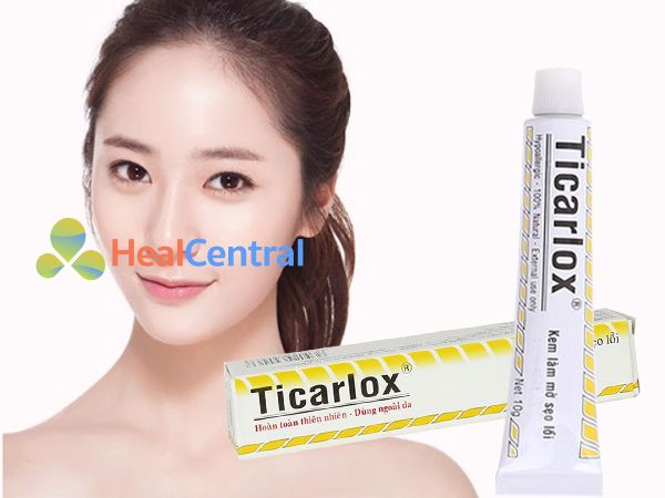 Kem trị sẹo Ticarlox xóa mờ các vết sẹo lồi