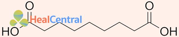 Cấu trúc hóa học của Azelaic acid