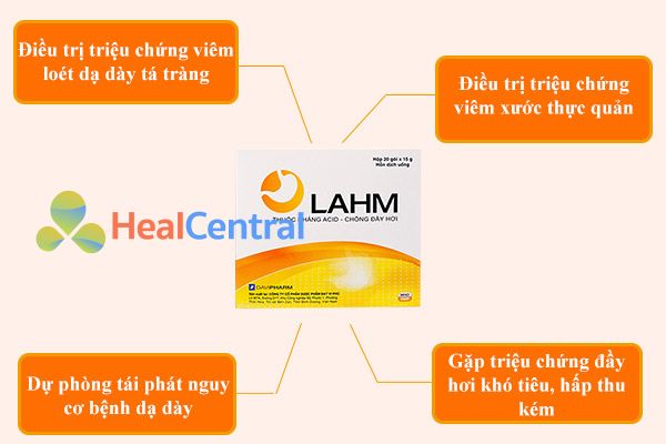 Chỉ định của Lahm oral suspension