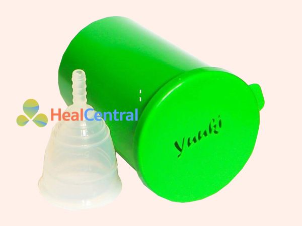 Với chất liệu Silicon hiện đại, Cốc nguyệt san Yuuki không gây khó chịu cho người sử dụng