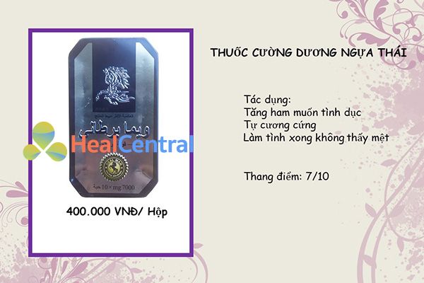 Thuốc cường dương Ngựa Thái 7000mg