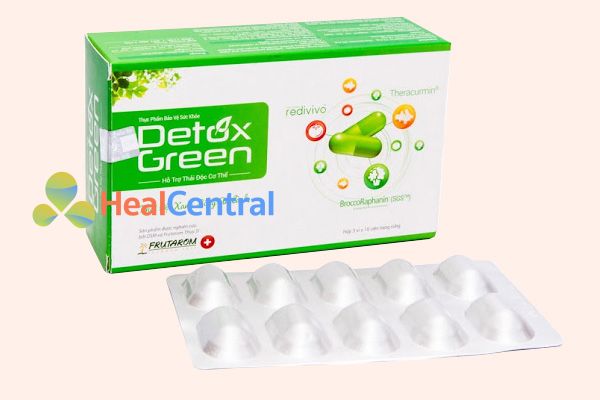 Thuốc mát gan giải độc Detox Green