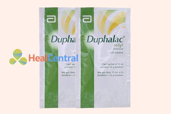 Gói thuốc Duphalac 15ml