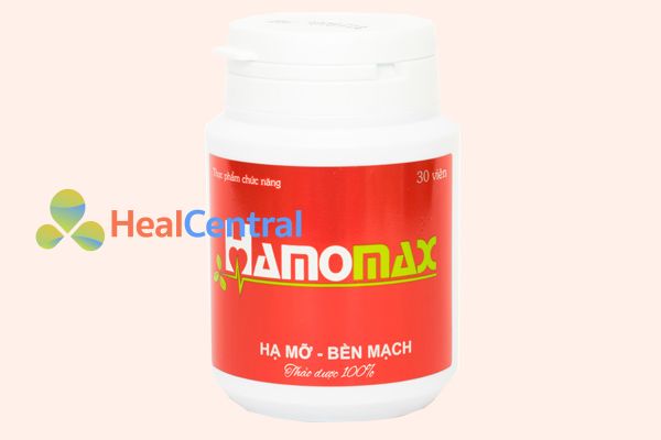 Viên uống Hamomax giúp hạ mỡ máu hiệu quả