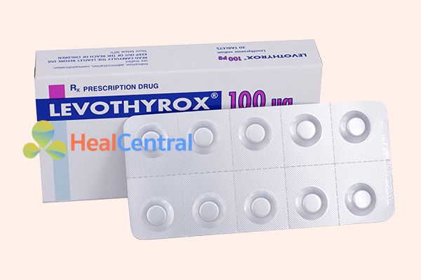 Hộp thuốc Levothyrox 100μg