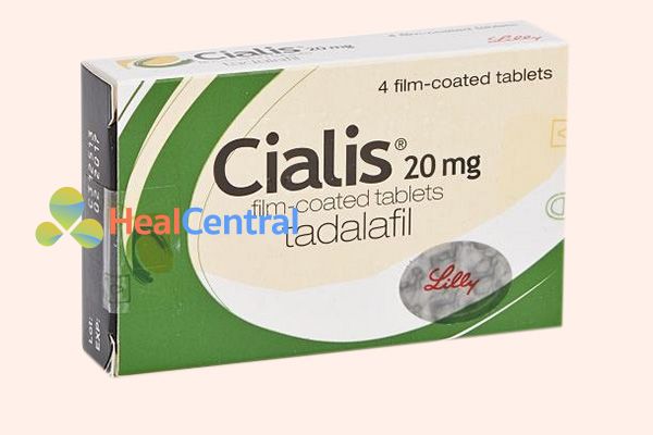 Hộp thuốc Cialis