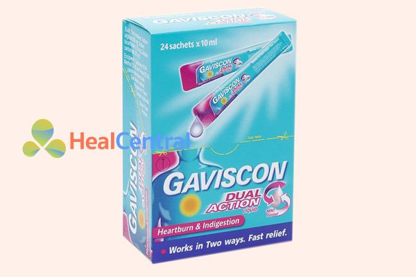 Hộp thuốc Gaviscon Dual Action