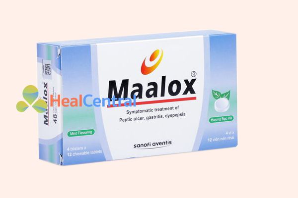 Hộp thuốc Maalox Sanofi