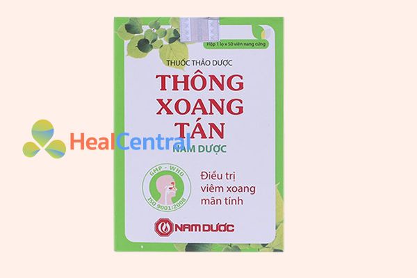 Hộp thuốc Thông Xoang Tán