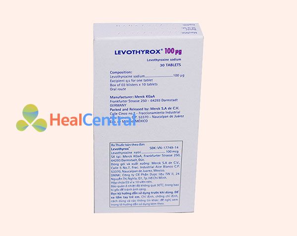 levothyrox 100μg