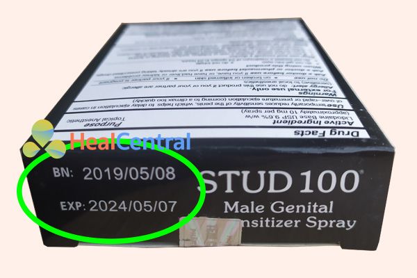 Lô thuốc mới nhất của Stud 100