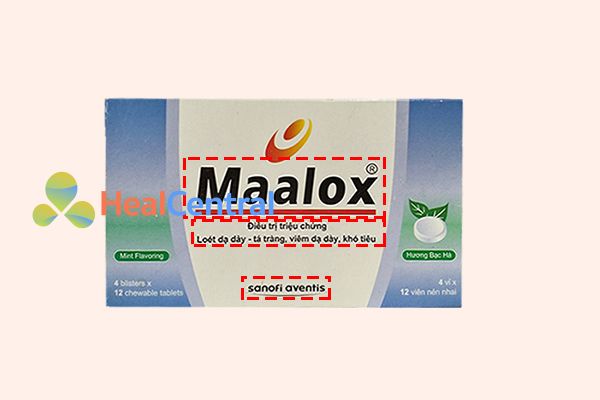 Một số đặc điểm phân biệt Maalox Sanofi thật giả