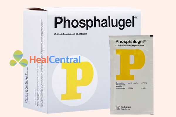 Phosphalugel UK có giá khoảng 100000 đồng/ hộp 26 gói