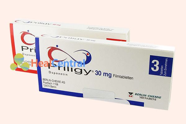 Priligy 30mg và Priligy 60mg