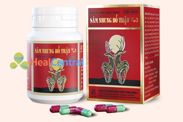 Sâm Nhung Bổ Thận TW3