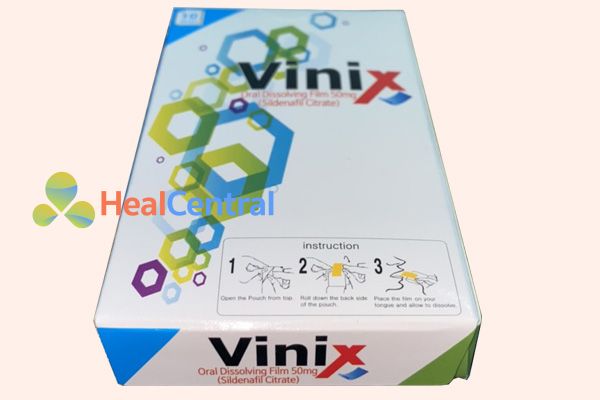 Tem ngậm Vinix 50mg có 10 tem ngậm