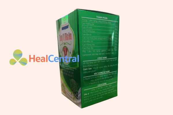 Thành phần của Thăng Trĩ Mộc Hoa