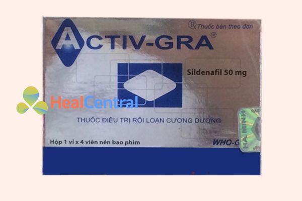 Thuốc Activ Gra có thành phần chính là Tadalafil