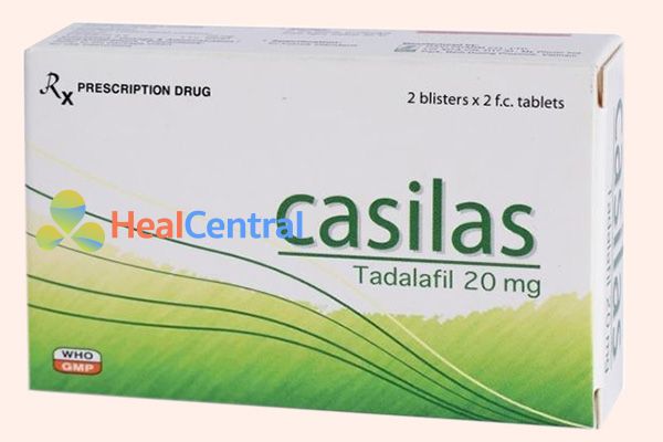 Thuốc điều trị rối loạn cương dương Casilas