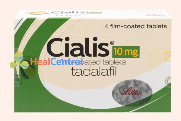 Hộp thuốc kích dục Cialis