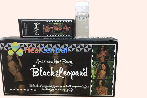 Hộp thuốc kích dục nữ Black Leopard