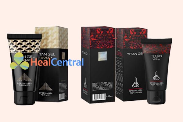 Hình ảnh sản phẩm Titan Gel và Titan Gel Gold