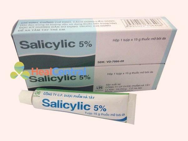 Thuốc bôi mụn cóc Acid salicylic