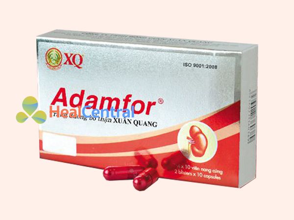Adamfor có thành phần thảo dược thiên nhiên