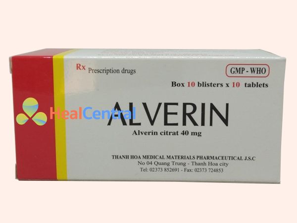Thuốc Alverin không nên dùng cho phụ nữ mang thai hay cho con bú